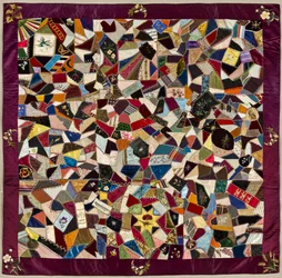 Crazy Quilt, 1884